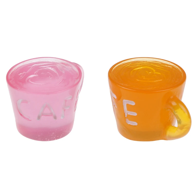 1 Набор DIY Миниатюрный Кукольный домик кофейная чашка куклы аксессуары случайный