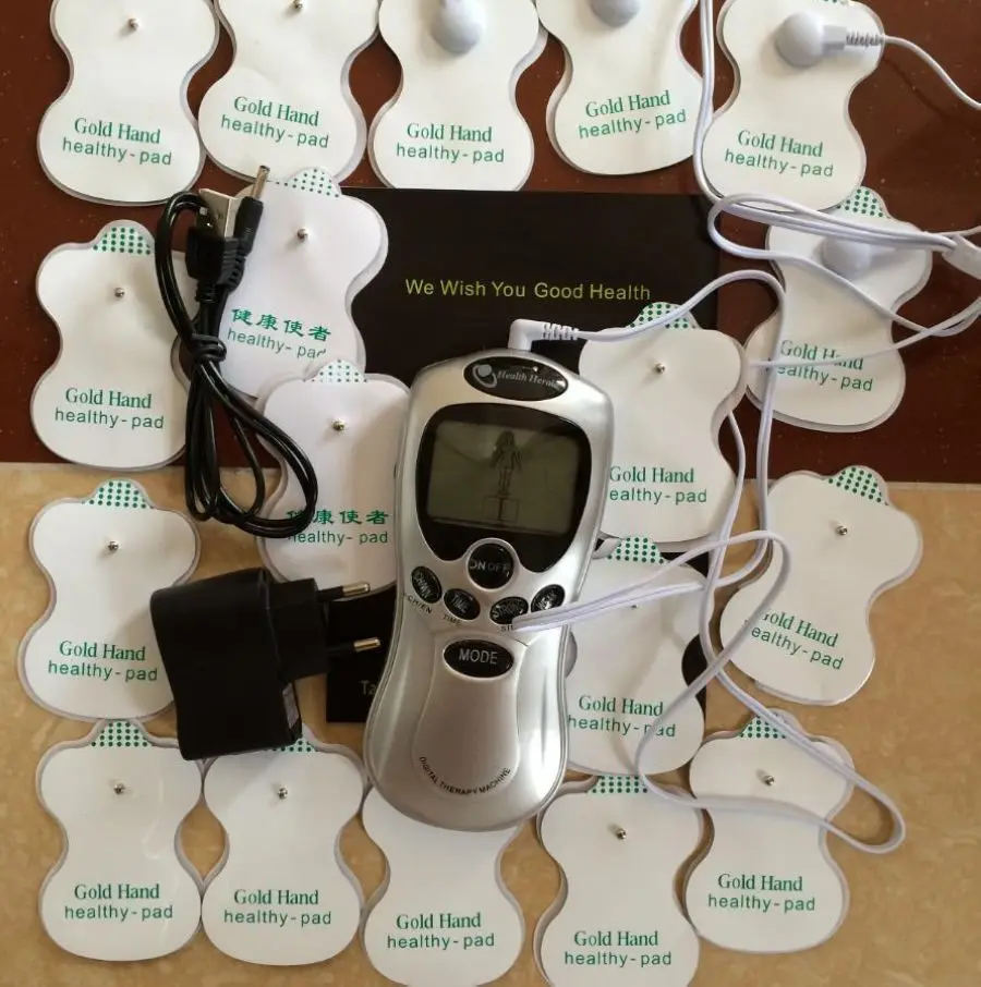 Массажер для похудения массажер цифровой терапии тела + 20шт электродных