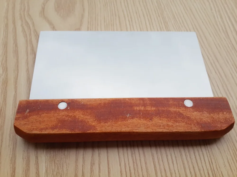 Кондитерский скребок и резак Нержавеющая сталь для теста пиццы измельчитель