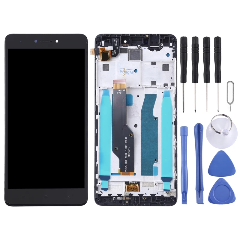 Высококачественный ЖК-экран и дигитайзер в сборе с/без рамки для Xiaomi Redmi Note 4X |