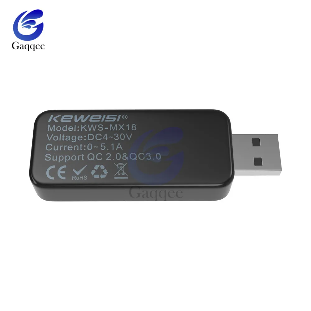 10 в 1 QC2.0 QC3.0 DC USB Тестер измеритель напряжения тока измеритель времени вольтметр цифровой амперметр монитор Индикатор питания зарядное устройство 4-30 в