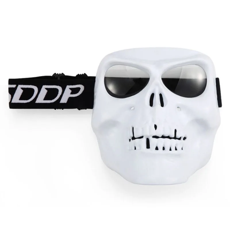 Мотоцикл езда уличная маска с черепом песконепроницаемая очки|Мотоциклетные