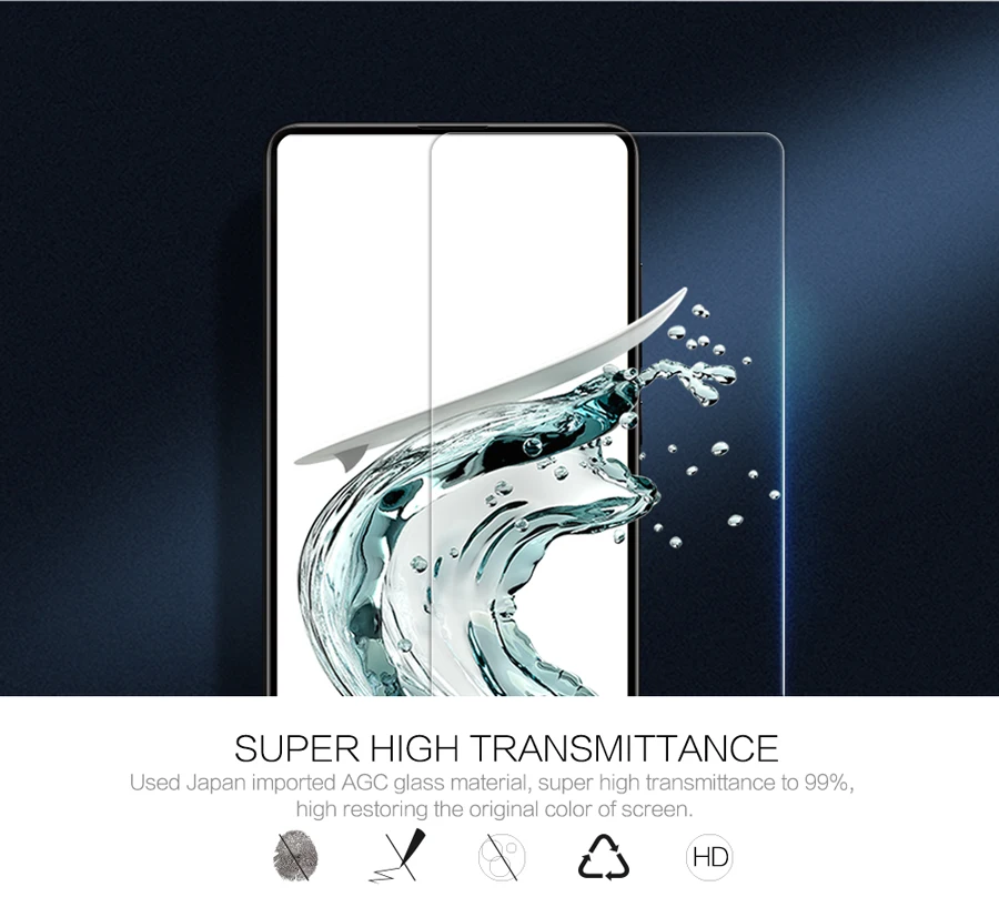 Пленка Nillkin из закаленного стекла для XIAOMI Mi MIX 2 2S Amazing H + Pro Nano Противоударная 9H