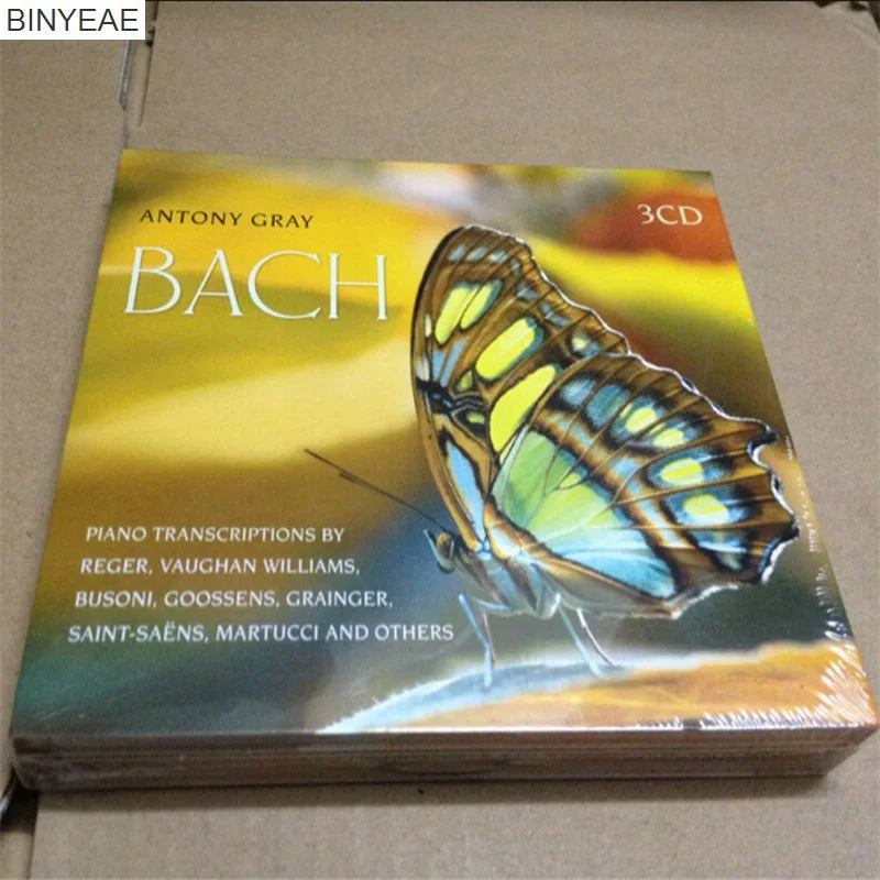 2018 ПВХ распродажа Акция Marsha Avril Lavigne для Vaporesso Revenger Binyeae novo Cd Selo: Bach (piano) 3cd Disco [frete