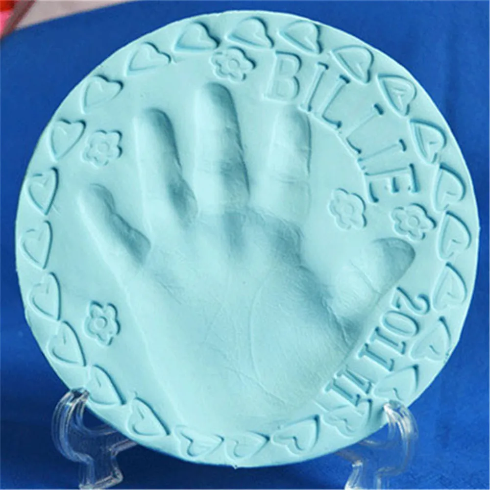Taoqueen 2018 воздушная сушка мягкая глина детская ручная печать отпечаток