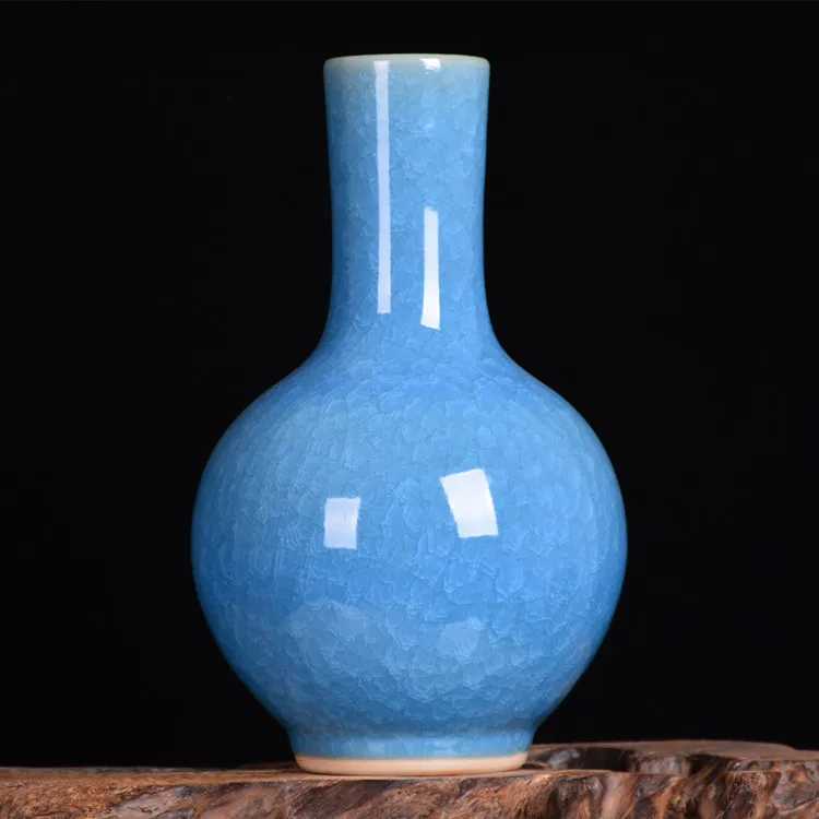 Керамическая Высококачественная антикварная печь Jingdezhen глазурованная ваза с