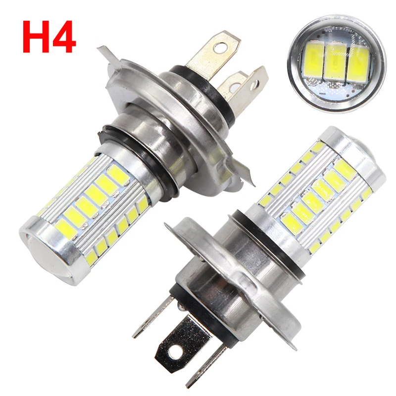 Kevanly 1 шт. автомобильный противотуманный фонарь H8 H11 Led 9005 Hb3 9006 Hb4 H4 H7 1157 P13w H16 5630 33SMD дневные ходовые огни светильник поворот Парковка лампы