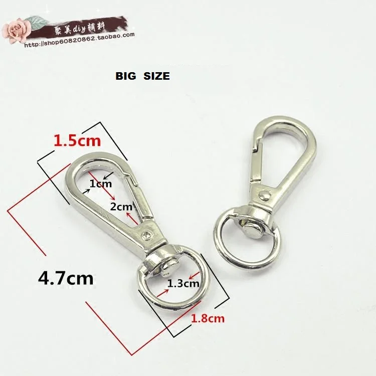 Высокое качество DIY Запчасти для сумок Пряжка собак Сумка ремень крючок