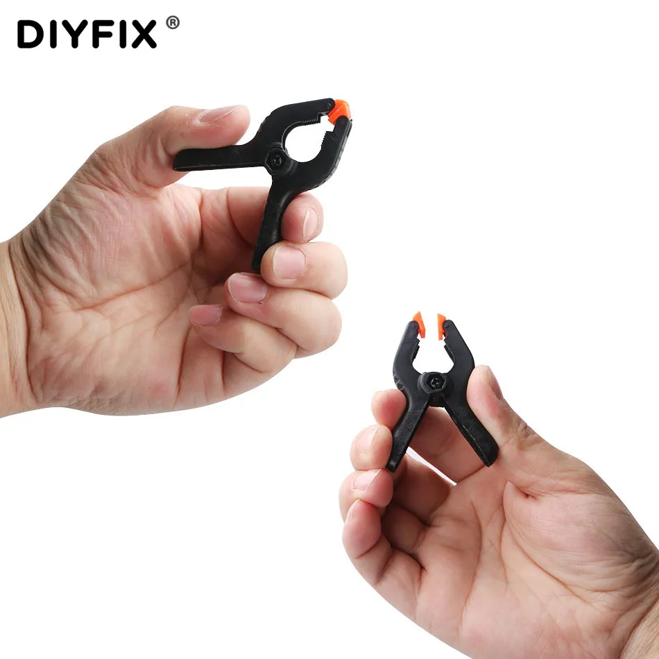 DIYFIX 5 шт. 2 дюймовый мини пластиковый пружинный зажим приспособление для ремонта