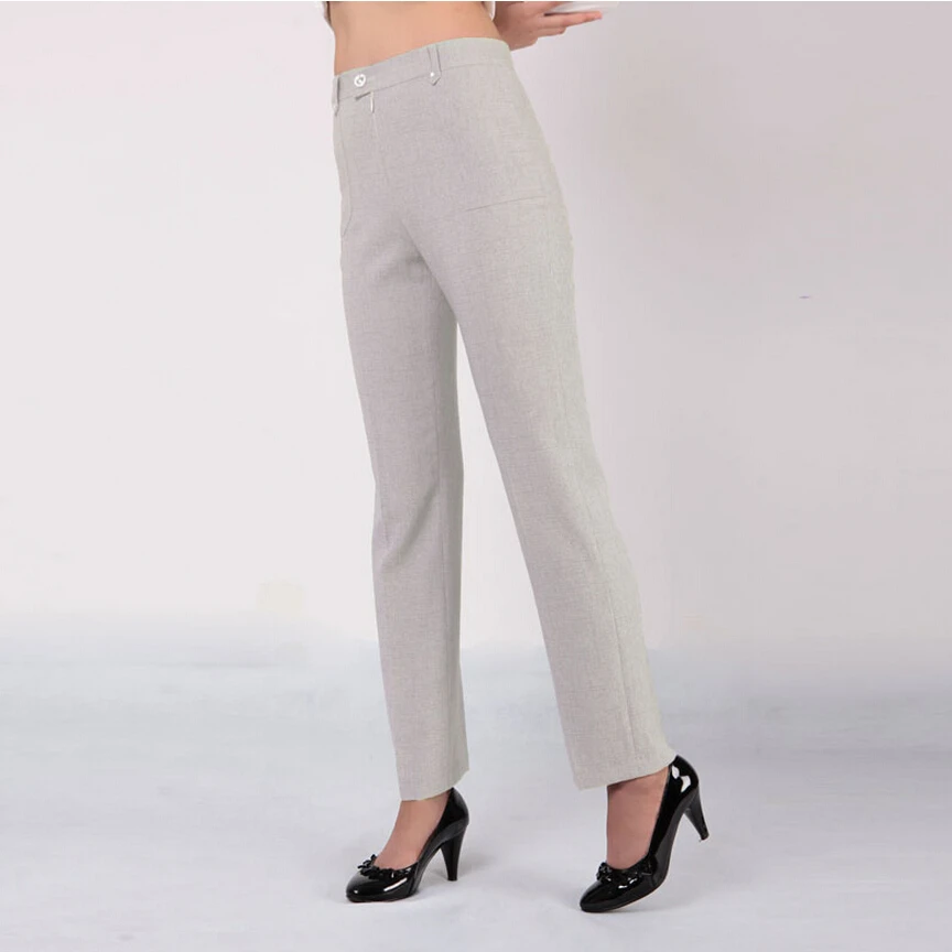 Летние женские брюки с высокой талией прямые для женщин|pant button|pants snowpants male |