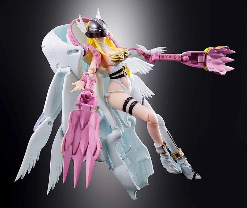 Оригинальный BANDAI Tamashii initions Digivolving Spirits 04 фигурка Angewomon|Игровые фигурки и