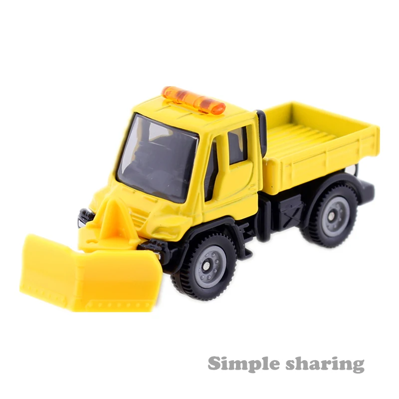 Takara Tomy Tomica MERCEDES BENZ UNIMOG SNOWPLOW автомобиль 1:88 № 22 литые миниатюрные детские игрушки