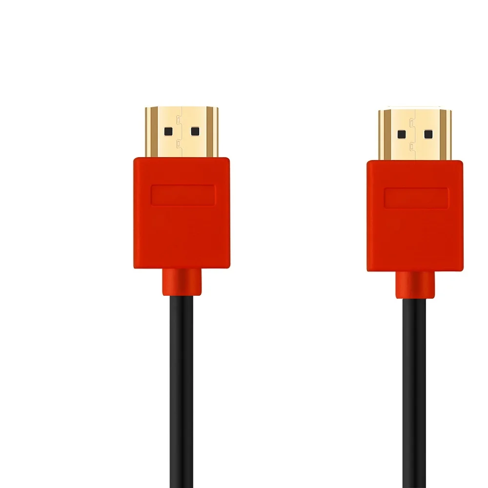 500 шт./лот 3FT 1 м кабель HDMI 2,0 4 k 3D 60FPS кабель со штыревыми соединителями на обоих концах для подключения кабеля для HD ТВ ЖК-дисплея ноутбука PS3/4 проектор фута, компьютерный кабель
