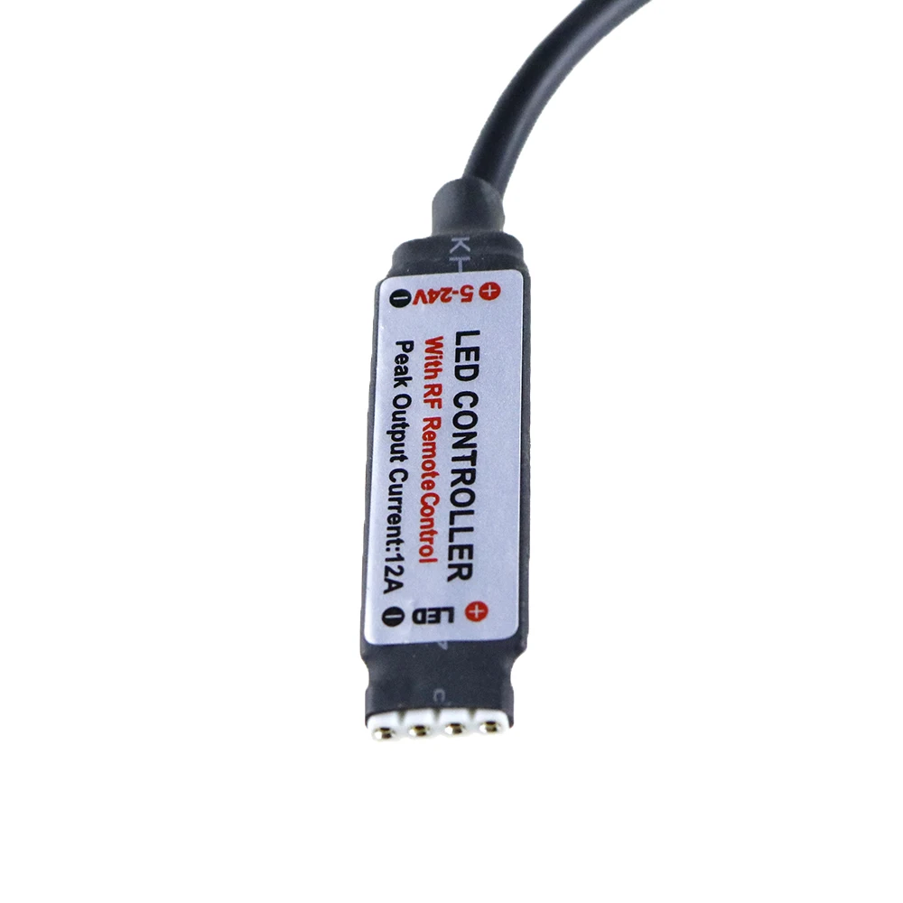 DC5V 12V 24V RBG Беспроводной дистанционная мини RF контроллер Светодиодные ленты