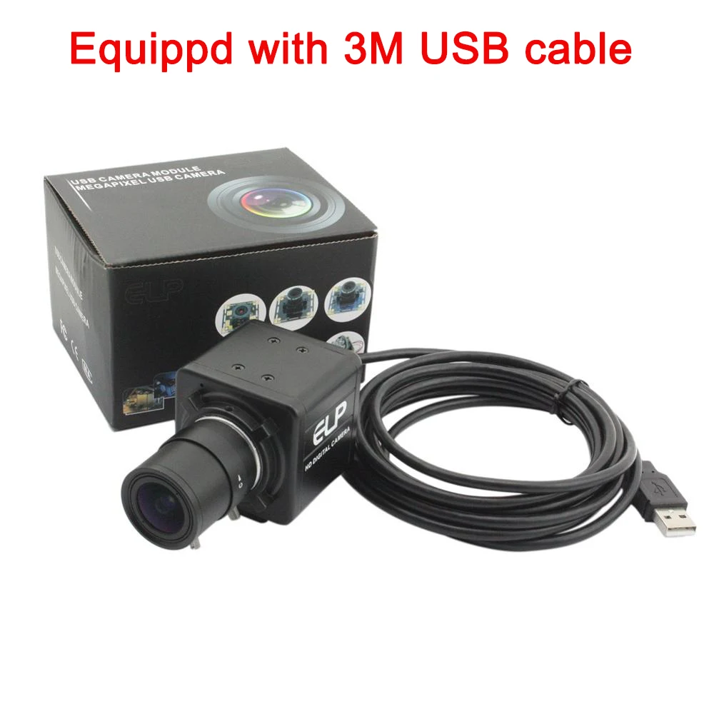 Цветной КМОП датчик ELP 5 Мп Aptina MI5100 с высокой частотой кадров 30 в секунду USB камера
