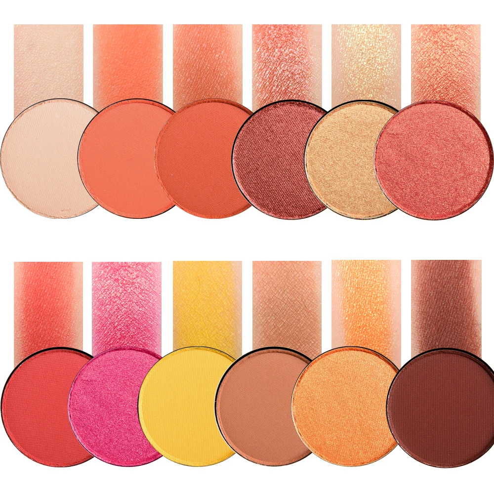 Aurelife Earth Color Nude Makeup Eye Shadow Palette Smoky Glitter Matte Make Up Brush Tool Set Eyeshadow Maquillage Cosmetics |