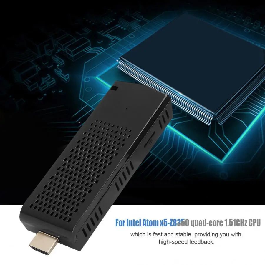 T6 Z8350 Портативный 4G+ 64G двухдиапазонный Wifi+ BT Мини ПК компьютер для Windows10