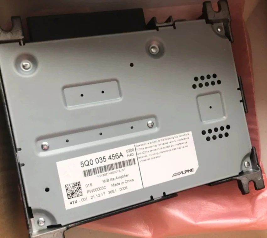 MIB Lite усилитель для VW Golf 7 Dynaudio усилитель 5Q0 035 456A 5Q0 035 456 A