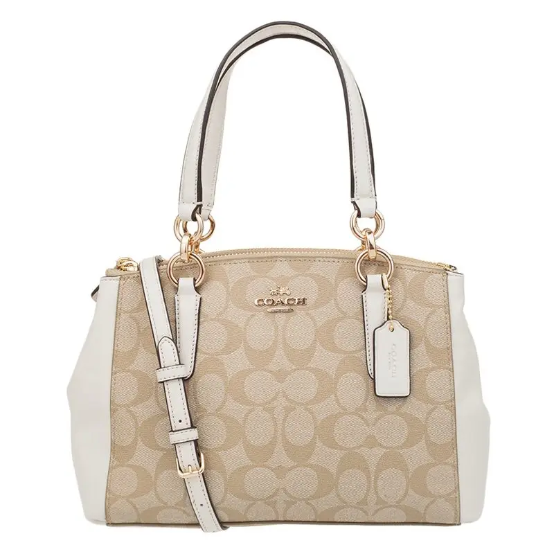 F58290IMDQC Coach F58290 Crossgrain кожаный мини Кристи Carryall - Цвет: F58290IMDQC