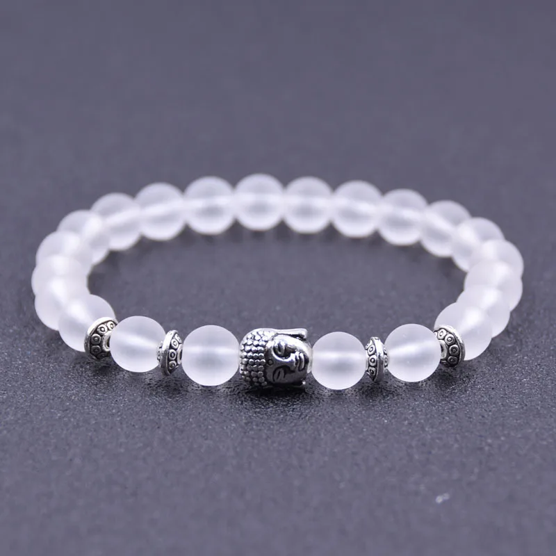 mens bracelets 2017 Будда браслет бусины браслеты для женщин Pulseira Masculina мужские ювелирные изделия Feminina Bileklik Эластичный Браслет Bijoux Jonc браслет - Окраска металла: mens bracelets 2017