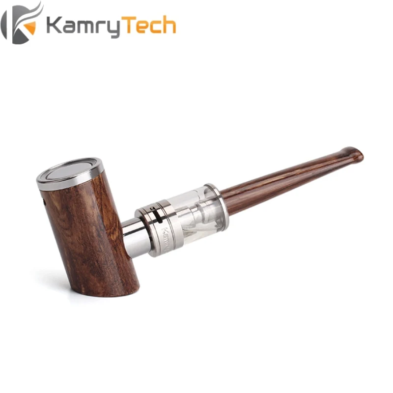 Kamry K1000 plus electronic cigarette built-in 1000mAh Battery 4ml e liquid vaporizer E pipe Mod Wooden Hookah vape | Электроника
