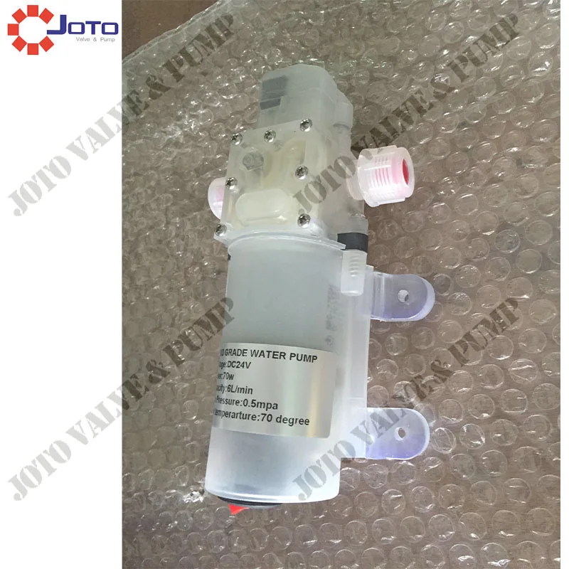 Санитарный мембранный водяной насос постоянного тока 12 в 70 вт самовсасывающий