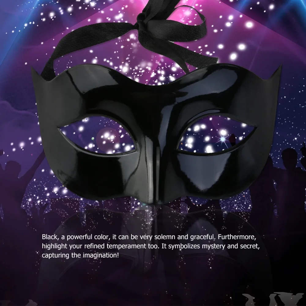 ANGRLY Мужской Женский маскарадный костюм венецианская Маскарадная маска