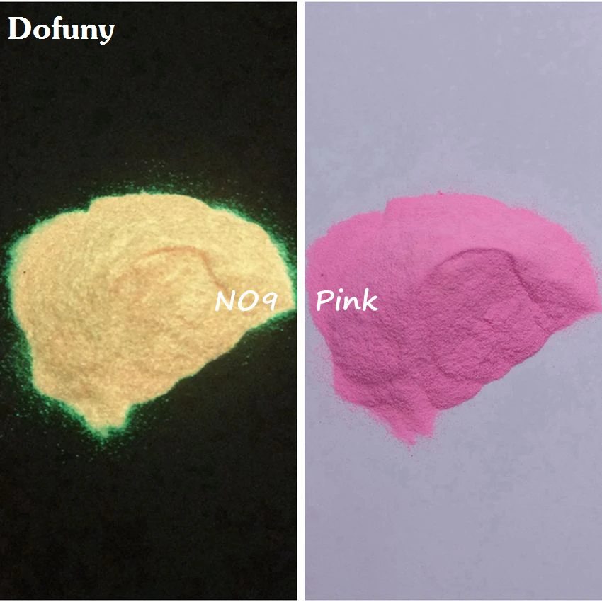 Светящийся в темноте пигмент фосфорный Блестящий Порошок для ногтей светящийся