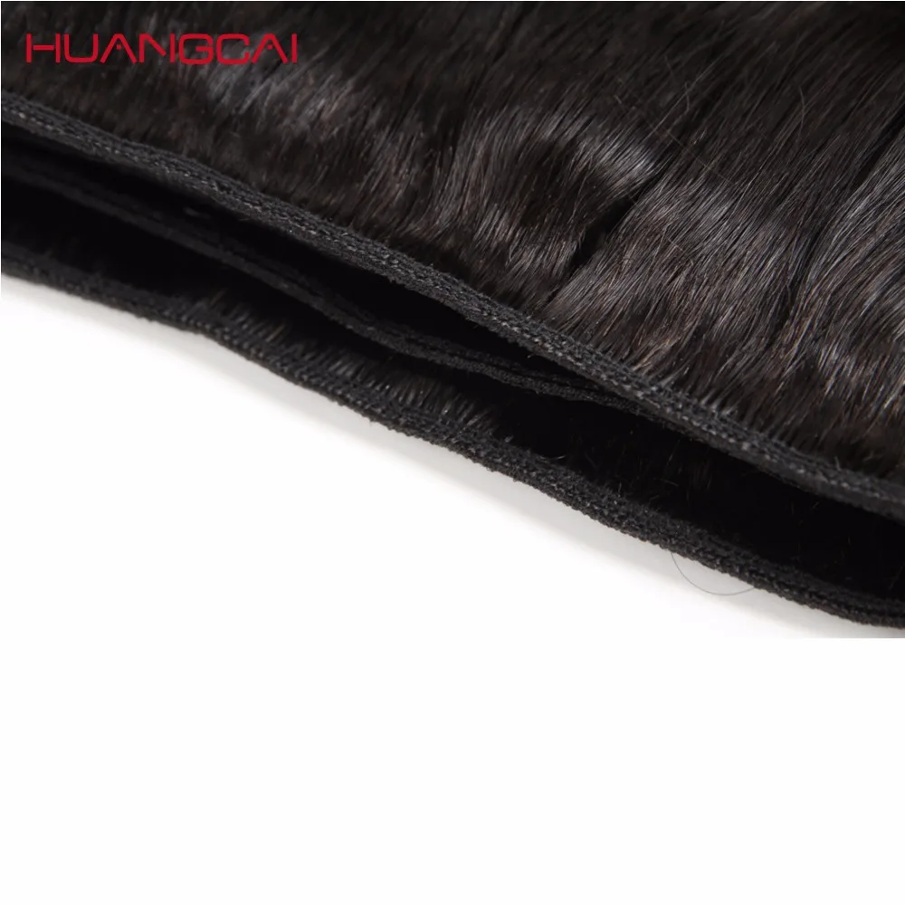 Huangcai волосы бразильские волнистые 100% человеческие пучки ткет Натуральные