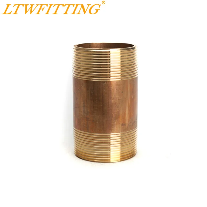 

LTWFITTING Латунная Труба 4 "Длинный ниппель фитинг 2" Мужской NPT Air Water