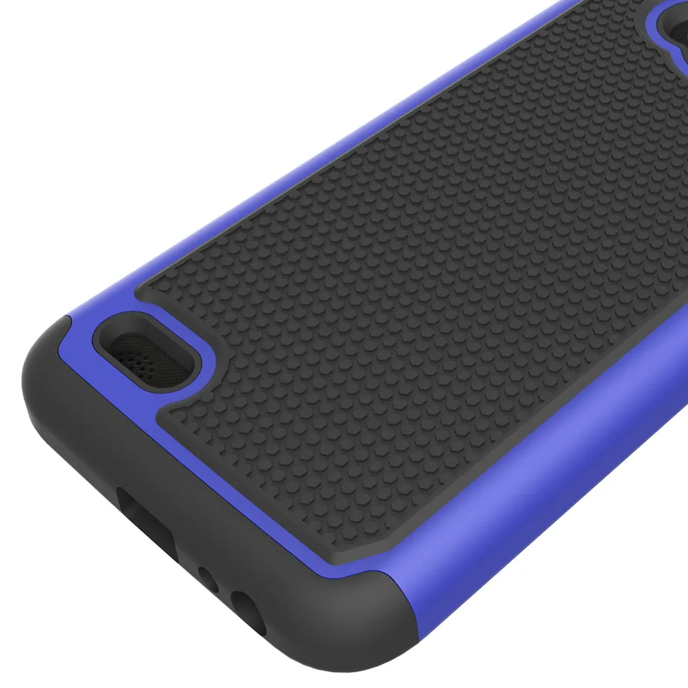Heavy Duty Dual Layer Armor Case Shockproof Protective Cover For LG X Power 2/LV7/K10 Power/X Charge/Fiesta LTE/Fiesta 2 L64VL |