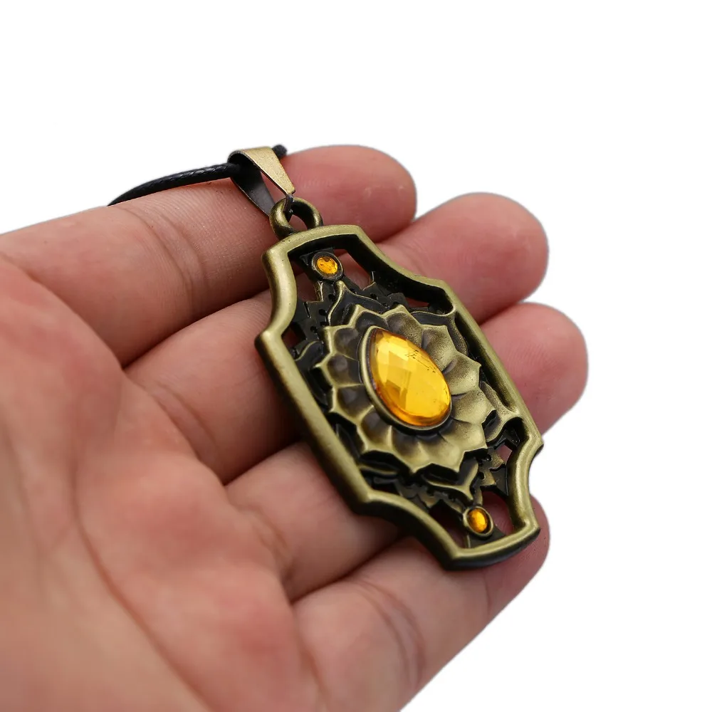 Новая игра DOTA2 Earth Spirit Storm колье для мужчин Веревка Цепь DOTA винтажные подвески