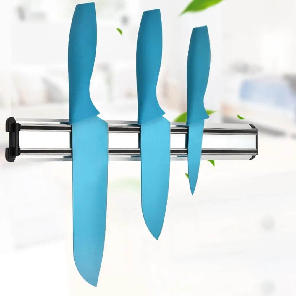 Алюминиевый сплав мощный магнитный для ножей держатель санитарный Магнитный