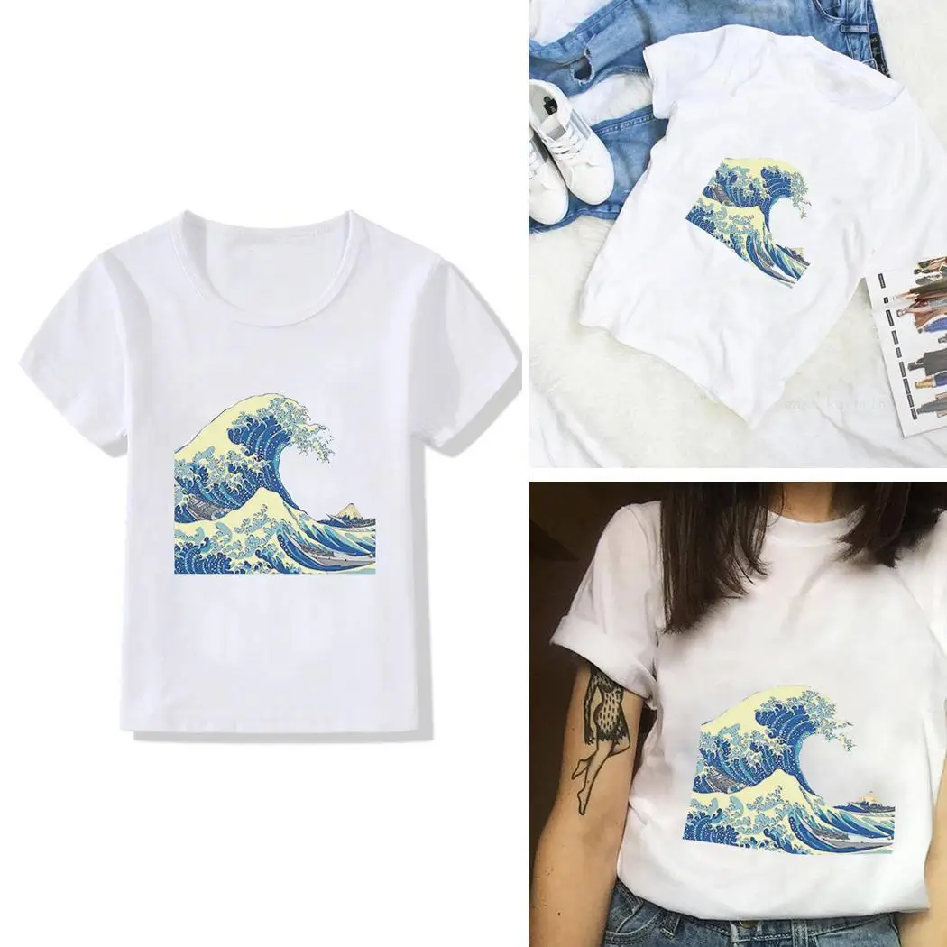 Женская Повседневная футболка с круглым вырезом и коротким рукавом Повседневный