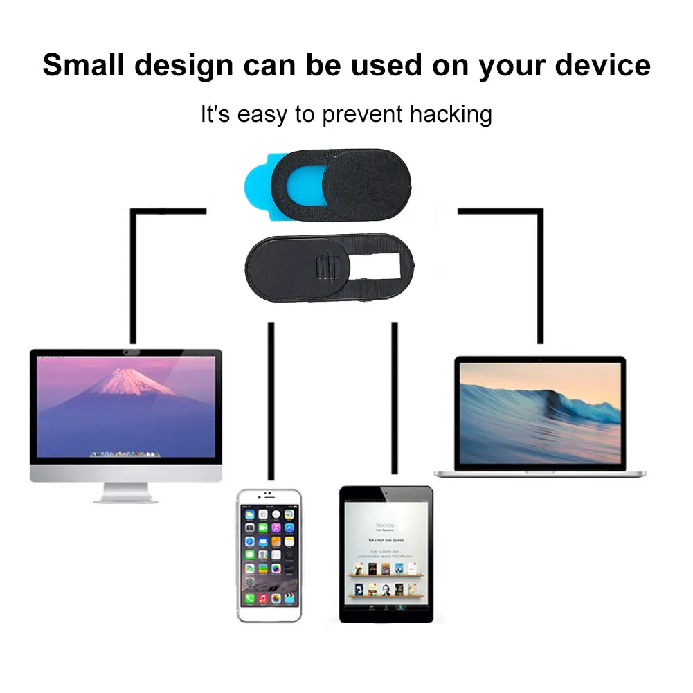 3 шт защита конфиденциальности слайдер Пластиковая крышка камеры для ноутбука