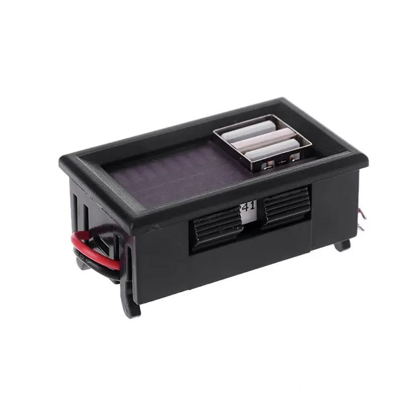 

12V Digital Car Motorcycle Voltmeter Voltage Battery Panel Meter w USB 5V Output