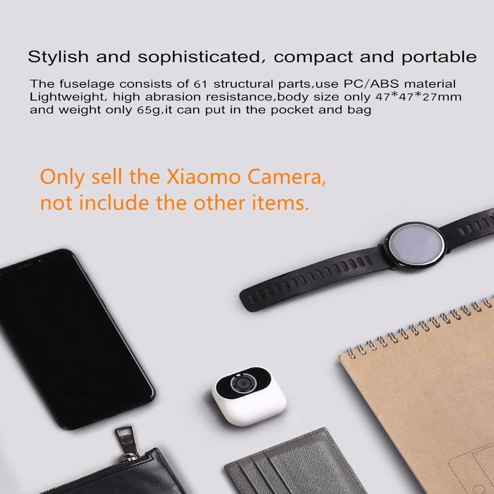 Xiaomi Xiaomo AI camera Mini camera 13MP CG010 Self Portraits Intelligent Gesture Recognition Free Shooting Angle Cam Smart APP