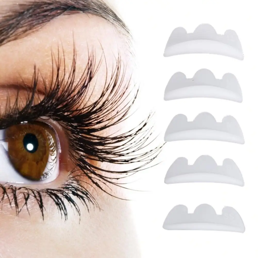 Силиконовая ресница в форме короны 5 пар стержни для рециркуляции ресниц защита