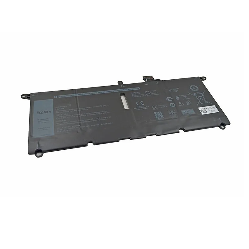 7xinbox 7 6 V 52Wh оригинальный DXGH8 0H754V H754V P82G Аккумулятор для ноутбука DELL XPS 13 9380 9370 FHD