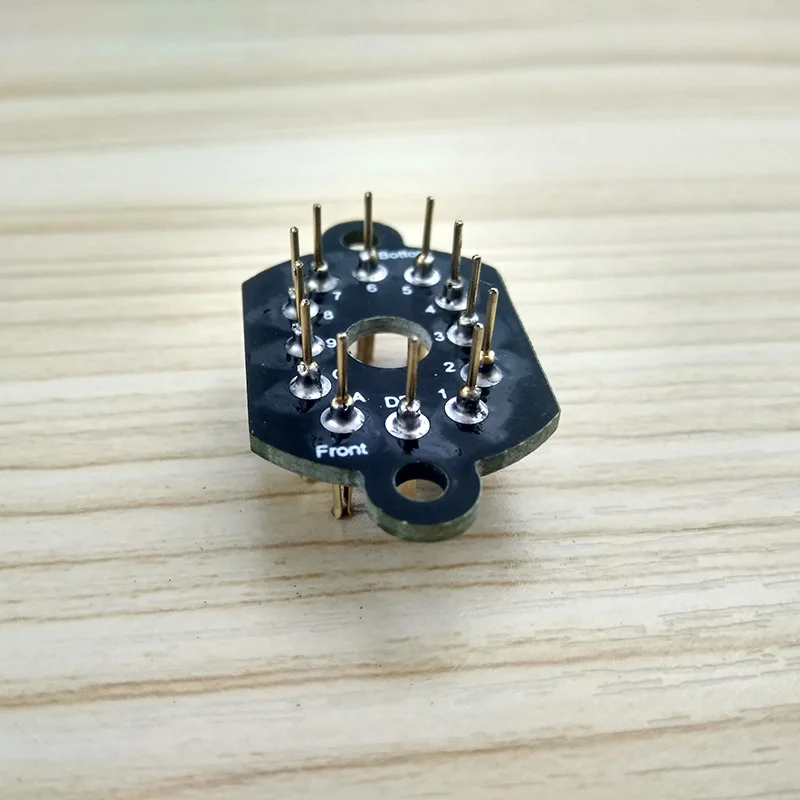 Nixie держатель трубки гнездо адаптер для IN-12 светящаяся трубка флуоресцентная |