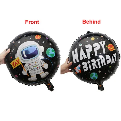 1 шт. День рождения воздушные шары космонавты и ракеты в виде космонавта