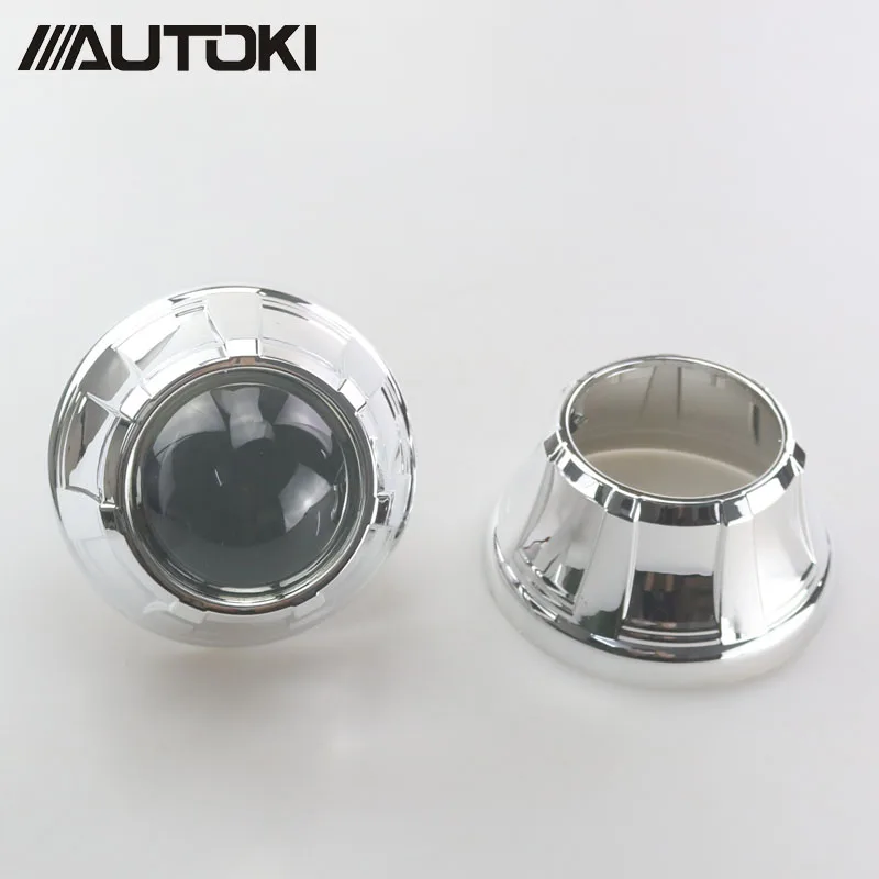 Автомобильные фары Autoki 3 0 дюйма полностью металлические HID Биксеноновые