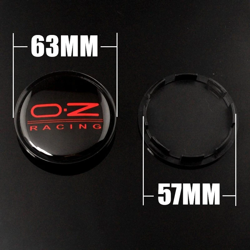 4 шт. OZ Racing 63 мм сплав обод колеса центральный колпачок M595 Замена для O.Z Superturismo Ultraleggera 18 дюймов