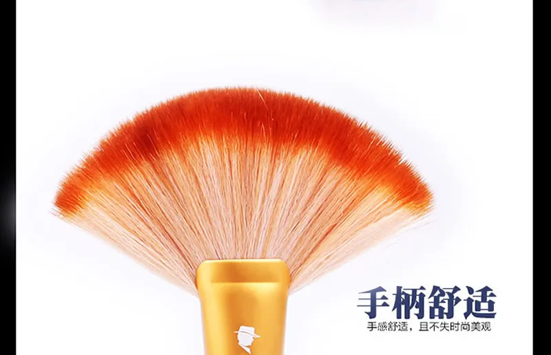 

Meisha Professional Soft Neck Face Duster Brushes Barber Hair Clean Hairbrush Salon Hairdressing Styling Makeup Tools LZN0009