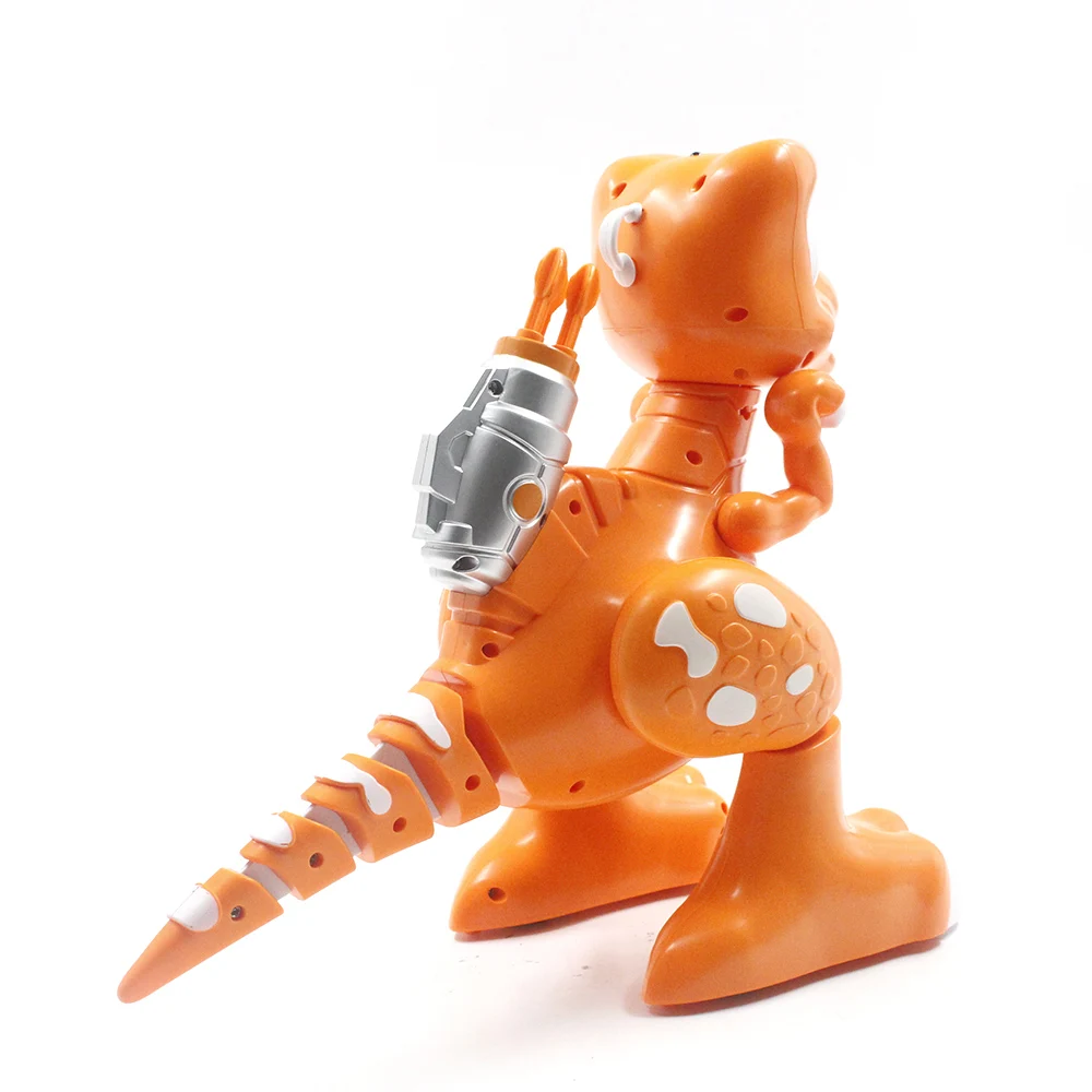 2CH дистанционного Управление робот динозавр с стреляющая пуля дымовой эффект