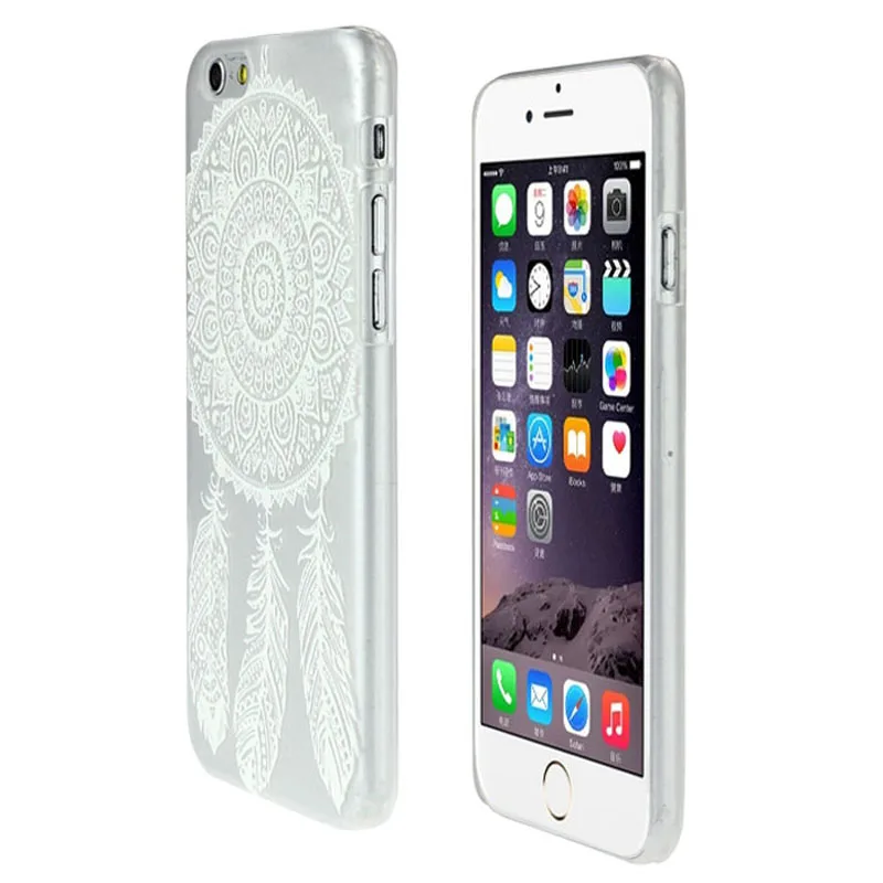 Ловец снов шаблон прозрачный Футляр чехол для iPhone 6 Plus 5.5 дюйма| |