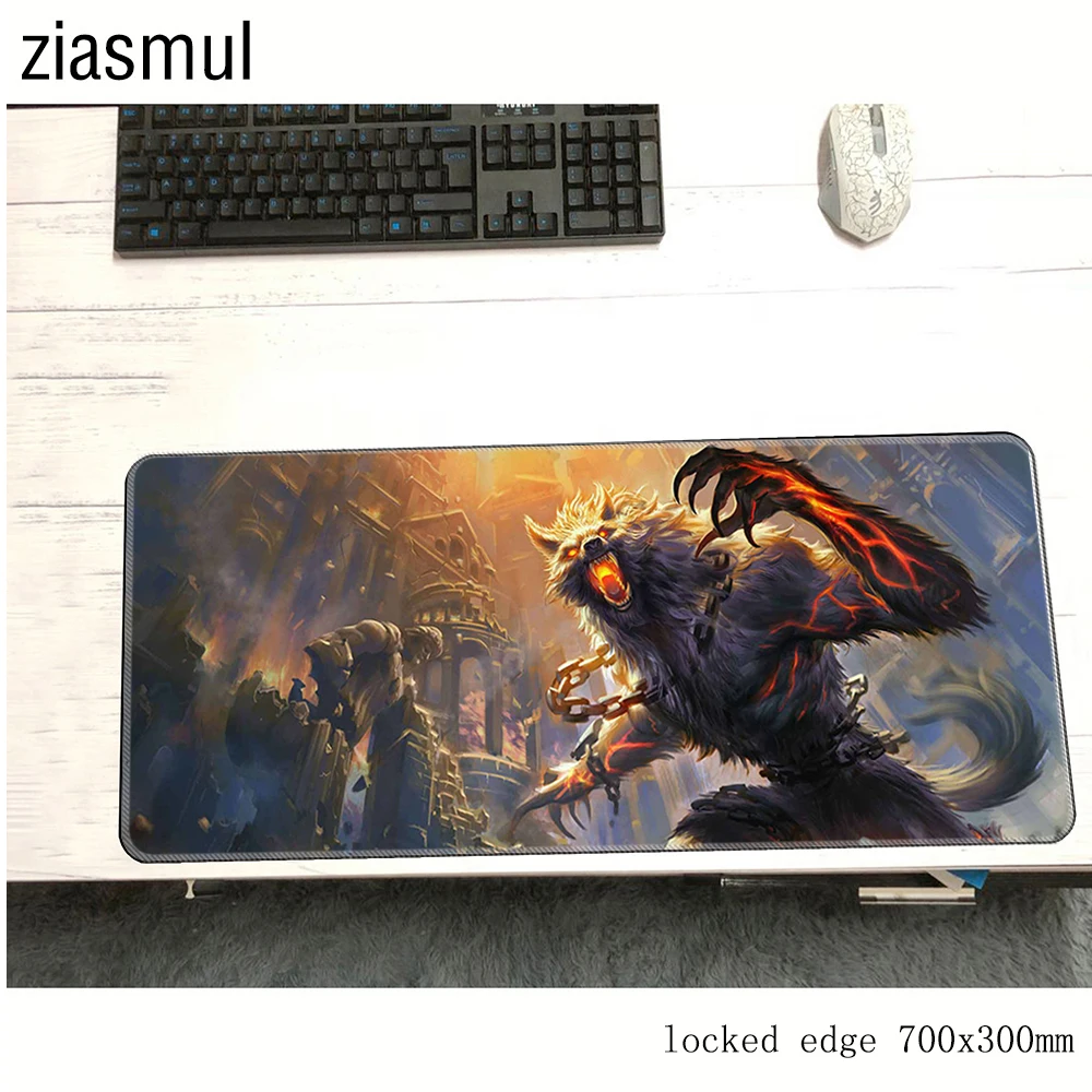 Подарок на Хэллоуин smite padmouse 700x300 мм коврик для мыши нетбука компьютерный лучший
