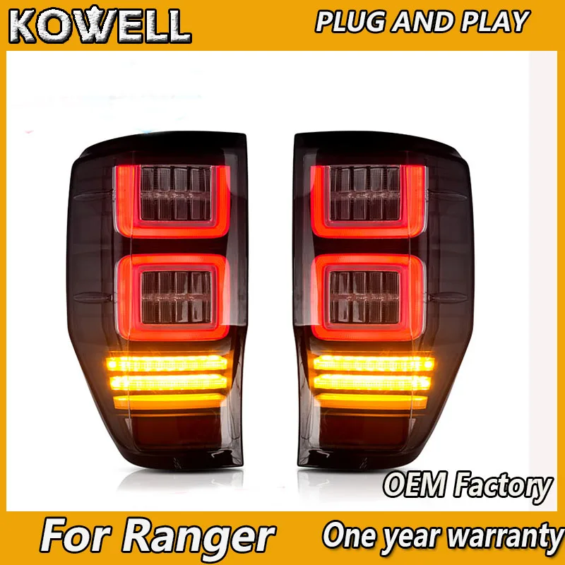 Автомобильный Стайлинг для Ford Ranger хвост светильник 2012-2018 Led Новый ranger T6 s задний