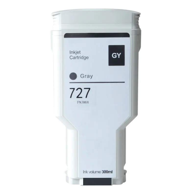 GY SAYA HP 727 Compatible Ink Cartridge 300ML For HP DesignJet T920 T2500 T930 T1530 T2530 T1500 Printer(PBK C M Y GY MBK - Цвет: GY