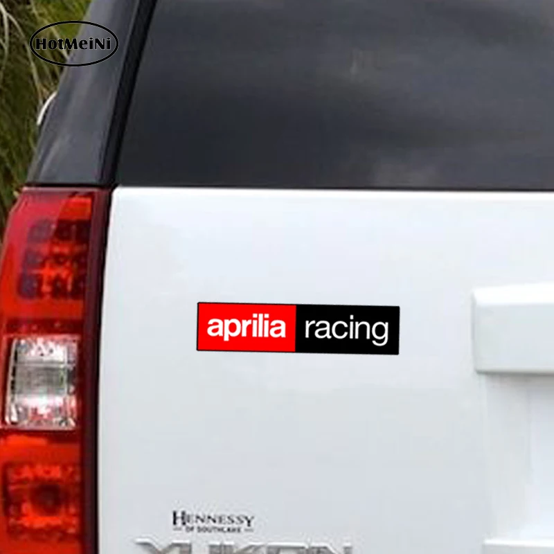 Автомобильный стикер HotMeiNi Aprilia спонсор Autocollants Авто Мото виниловый s Racing Rally Voiture 15